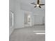 Bedroom with large windows, vaulted ceiling and attached bathroom at 249 Gentle Springs Dr, Henderson, NV 89012