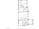 Detailed floor plan of the second floor, showing the layout of rooms and key features at 2637 Via Monet, Henderson, NV 89044