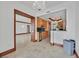 Open-concept kitchen with modern appliances and wood cabinetry at 2877 Paradise Rd # 1804, Las Vegas, NV 89109