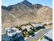 Mountain view home with mature landscaping and a well-kept neighborhood in a peaceful setting at 2927 The Peaks Ln, Las Vegas, NV 89138
