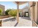 Attractive home featuring a covered entryway and a brick driveway at 2927 The Peaks Ln, Las Vegas, NV 89138