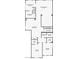 Detailed second-floor layout showcasing the primary bedroom, Gathering room, and additional bedrooms at 3440 Bella Viera Ct, Las Vegas, NV 89141