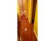 Hallway with tile floors leading to a bathroom at 3954 Saddlewood Ct, Las Vegas, NV 89121
