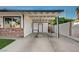 Covered carport with access to the backyard of this single story home at 4284 Parkdale Ave, Las Vegas, NV 89121