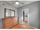 A bedroom closet with adjustable shelves and plenty of space for storage at 4284 Parkdale Ave, Las Vegas, NV 89121