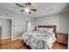 Bright main bedroom with ensuite access at 4284 Parkdale Ave, Las Vegas, NV 89121