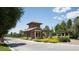 Charming stone guardhouse at the gated entrance of a beautiful community at 4410 E Brusca Way, Pahrump, NV 89061