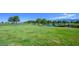 Picturesque golf course view with lush green fairways, scenic pond, mature trees and mountain views at 4410 E Brusca Way, Pahrump, NV 89061