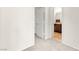 Hallway providing seamless flow to the bedroom and bathroom at 4533 Lime Straight Dr, Las Vegas, NV 89115