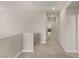Hallway with neutral paint, carpeted floors, and recessed lighting at 5449 Hickory Tree St, Las Vegas, NV 89149