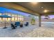 A stylish patio with comfortable seating, ideal for relaxing and entertaining guests outdoors at 5449 Hickory Tree St, Las Vegas, NV 89149