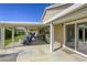 Covered patio provides a relaxing space to enjoy the private backyard at 6021 Winter Meadow St, Las Vegas, NV 89130