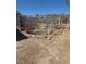 Large backyard with rock landscaping and dog run at 626 Kimberly Ave, Pahrump, NV 89060