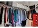 Walk-in closet with clothing racks, drawers, and plenty of space for organizing clothes, shoes, and accessories at 644 Mauna Kea Pl, Henderson, NV 89011