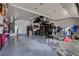 Spacious two-car garage with ample storage and organization options at 644 Mauna Kea Pl, Henderson, NV 89011