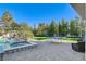 Expansive backyard featuring a pool, spa, volleyball net, ping pong table, and patio seating for outdoor enjoyment at 6965 Tara Ave, Las Vegas, NV 89117