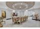 Elegant formal dining room with ornate details and a spacious layout at 6965 Tara Ave, Las Vegas, NV 89117