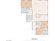 Detailed floor plan showcasing the layout of the home's rooms and dimensions at 717 Monroe Hill Pl, Henderson, NV 89011