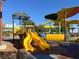 Bright playground with slides and colorful accents provides a fun space for outdoor activity at 7909 Citrus Meadow Ct, Las Vegas, NV 89131