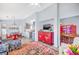Bright living area showcasing colorful decor, comfortable seating, and an open layout at 8525 Festival Dr, Las Vegas, NV 89134