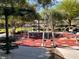Outdoor fitness center featuring modern exercise equipment, perfect for an active lifestyle in a community setting at 8688 Tomnitz Ave # 101, Las Vegas, NV 89178