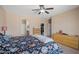 Spacious main bedroom with walk-in closet and en-suite bathroom access at 9457 Alma Ridge Ave, Las Vegas, NV 89178