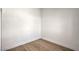 Empty bedroom with hardwood floors and a neutral color scheme at 1144 Calico Ridge Dr, Henderson, NV 89011