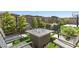 Inviting backyard featuring a modern fire pit surrounded by comfortable seating and lush landscaping at 12413 Alpenglow Ct, Las Vegas, NV 89138