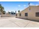 Home backyard featuring desert landscaping, patio, and a fully fenced yard for added privacy and security at 1655 E Hacienda Ave, Las Vegas, NV 89119