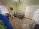 Inviting bedroom with neutral tones, carpet floors, and a cozy atmosphere at 2598 Fountain Ave, Pahrump, NV 89048