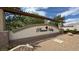 Welcoming entrance to Pleasant Valley neighborhood with shaded pergola and stone accents at 2598 Fountain Ave, Pahrump, NV 89048