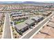 Expansive aerial view of a well-planned neighborhood featuring uniform architectural styles at 267 Cordelia Cove Ave # 812, Henderson, NV 89011