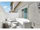 Cozy outdoor patio with comfortable seating and privacy fencing at 267 Cordelia Cove Ave # 812, Henderson, NV 89011