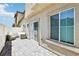 Beautiful paved patio area with comfortable outdoor furniture, great for entertaining at 267 Cordelia Cove Ave # 812, Henderson, NV 89011