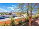 Charming balcony view featuring mature trees and neat landscaping, offering a tranquil outdoor space with neighborhood scenery at 2851 S Valley View Blvd # 2148, Las Vegas, NV 89102