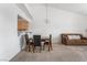 Cozy dining area connected to a living room and kitchen, offering a comfortable spot for meals at 2851 S Valley View Blvd # 2148, Las Vegas, NV 89102