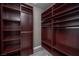 Walk-in closet featuring adjustable shelving and clothing rods for ample storage at 3105 Birch Hill Ct, Las Vegas, NV 89134