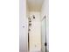 Bright bathroom featuring a glass-enclosed shower with chrome fixtures and white tiling at 3194 Lapis Beach Dr, Las Vegas, NV 89117