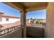 Balcony with a great view of the surrounding neighborhood at 3553 Terneza Ave, North Las Vegas, NV 89081