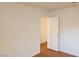 Bedroom view with tiled flooring and doorway at 4285 El Como Way, Las Vegas, NV 89121