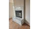 Marble tiled fireplace enhances the charm of the living space at 4285 El Como Way, Las Vegas, NV 89121