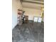 Unfinished garage interior with washer and dryer hookups at 4285 El Como Way, Las Vegas, NV 89121