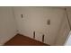 Compact laundry room with white paneling, offering a clean and functional space for household chores at 4285 El Como Way, Las Vegas, NV 89121