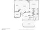 Detailed floor plan showcasing the layout of the home, including the kitchen, bedrooms, and living spaces at 4821 Black Bear Rd # 101, Las Vegas, NV 89149