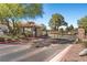 Gated entrance to Painted Desert community with privacy, security and controlled access for residents and guests at 4821 Black Bear Rd # 101, Las Vegas, NV 89149