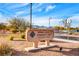 Spring Valley Community Park entrance sign with mountains and blue skies in the background at 4835 Illustrious St, Las Vegas, NV 89147