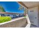 Outdoor patio with view of covered parking, landscape and storage unit, great for relaxing at 5217 Caspian Springs Dr # 101, Las Vegas, NV 89120