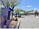 Gated community entrance provides security and exclusivity for a peaceful residential environment at 5422 Nestled Moon Ct, Las Vegas, NV 89131