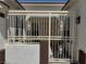 Inviting gated front entrance showcasing security and charm at 5422 Nestled Moon Ct, Las Vegas, NV 89131
