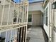Inviting gated front entrance showcasing security and charm at 5422 Nestled Moon Ct, Las Vegas, NV 89131